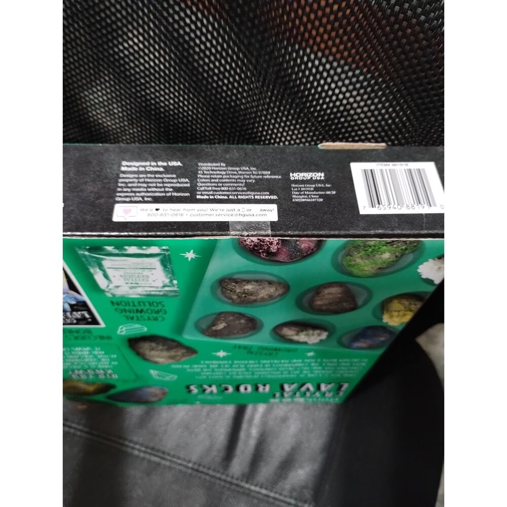 Think Box Crystal Lava Rocks Science Kit STEM Multi Color New Educational - Picture 4 of 7